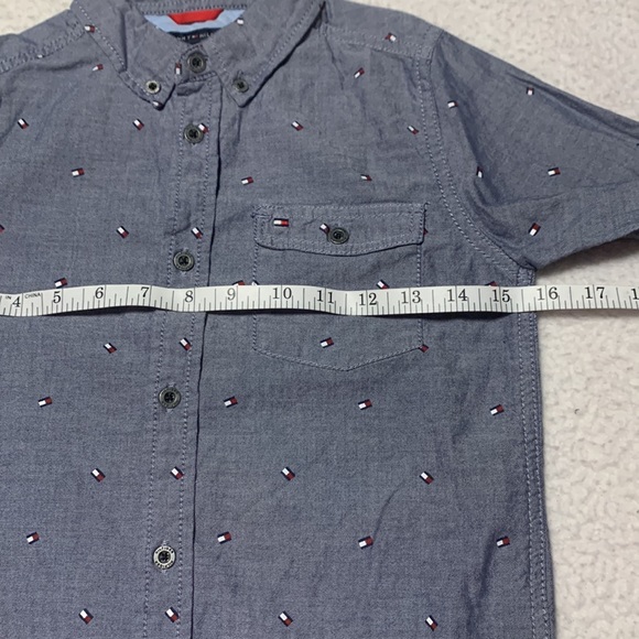 Tommy Hilfiger Boys Button-Up Shirt, EUC, Size 7 - Picture 5 of 9